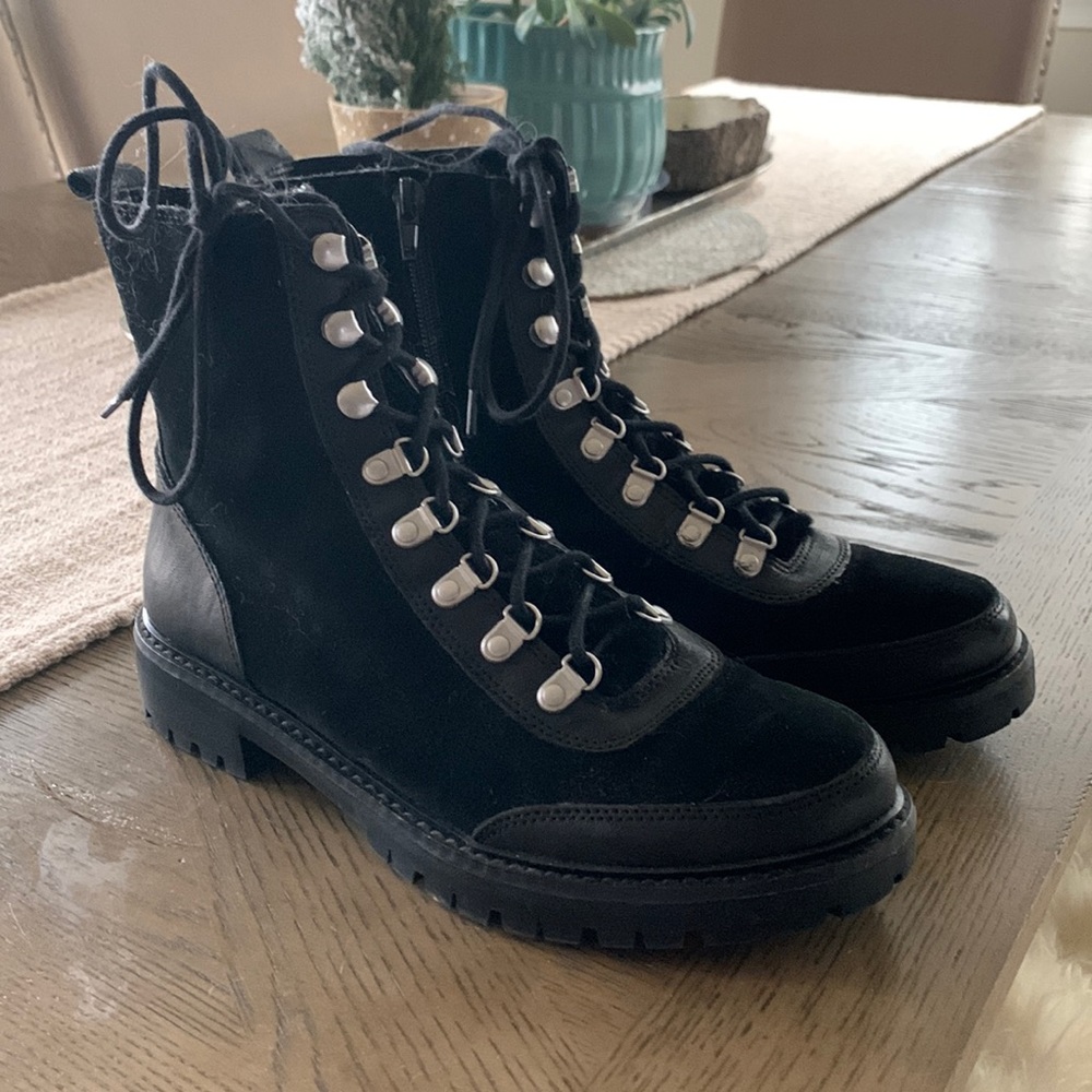 LUCKY BRAND lug sole city hiker boots
